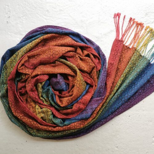 Himalayan Rainbow - Yak wool/cotton
