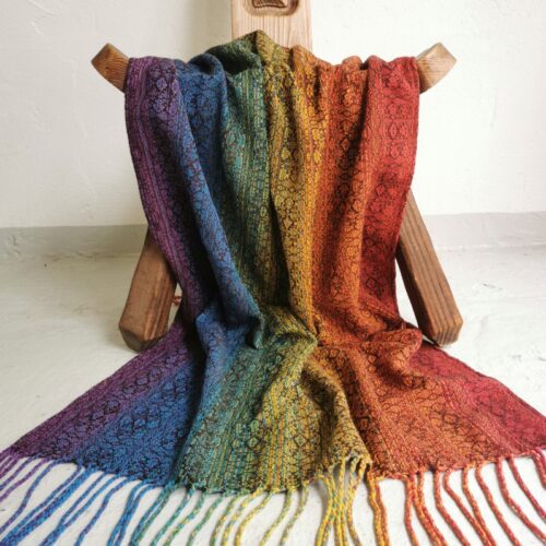 Himalayan Rainbow - Yak wool/cotton